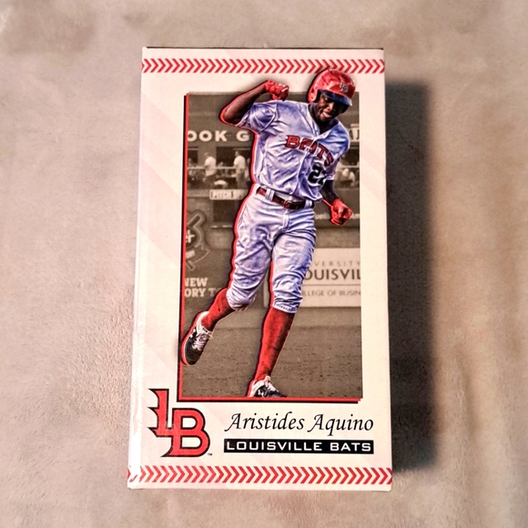 Louisville Bats Aristides Aquino Bobble Arm Baseball Collectable - Picture 1 of 4